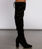 Chic Fashionista Over The Knee Boots are chic ladies' shoes to complete your best 2023 outfits. They come in a variety of trendy women's shoe styles like platforms and dressy low-heels, & are available in wide widths for better comfort.