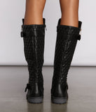 Quilted Faux Leather Buckle Detail Boots are chic ladies' shoes to complete your best 2023 outfits. They come in a variety of trendy women's shoe styles like platforms and dressy low-heels, & are available in wide widths for better comfort.