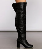 Sleek And Sassy Over The Knee Block Heeled Boots are chic ladies' shoes to complete your best 2023 outfits. They come in a variety of trendy women's shoe styles like platforms and dressy low-heels, & are available in wide widths for better comfort.