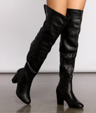 Sleek And Sassy Over The Knee Block Heeled Boots are chic ladies' shoes to complete your best 2023 outfits. They come in a variety of trendy women's shoe styles like platforms and dressy low-heels, & are available in wide widths for better comfort.