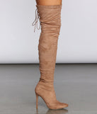 Lace Back Stiletto Boots are chic ladies' shoes to complete your best 2023 outfits. They come in a variety of trendy women's shoe styles like platforms and dressy low-heels, & are available in wide widths for better comfort.