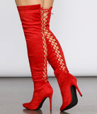 Lace Up Glamour Stiletto Boots are chic ladies' shoes to complete your best 2023 outfits. They come in a variety of trendy women's shoe styles like platforms and dressy low-heels, & are available in wide widths for better comfort.