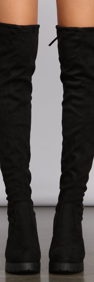 Step Out In Style Over The Knee Boots are chic ladies' shoes to complete your best 2023 outfits. They come in a variety of trendy women's shoe styles like platforms and dressy low-heels, & are available in wide widths for better comfort.