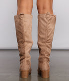 Fall For Faux Suede Stacked Heel Boots are chic ladies' shoes to complete your best 2023 outfits. They come in a variety of trendy women's shoe styles like platforms and dressy low-heels, & are available in wide widths for better comfort.