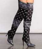 Trendy Thigh-High Pointed Toe Stiletto Boots are chic ladies' shoes to complete your best 2023 outfits. They come in a variety of trendy women's shoe styles like platforms and dressy low-heels, & are available in wide widths for better comfort.