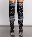 Trendy Thigh-High Pointed Toe Stiletto Boots are chic ladies' shoes to complete your best 2023 outfits. They come in a variety of trendy women's shoe styles like platforms and dressy low-heels, & are available in wide widths for better comfort.