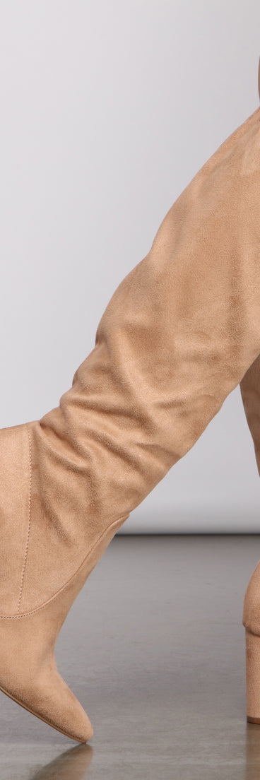 Stylishly Chic Under The Knee Boots are chic ladies' shoes to complete your best 2023 outfits. They come in a variety of trendy women's shoe styles like platforms and dressy low-heels, & are available in wide widths for better comfort.