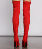 Over The Knee Stiletto Heel Boots are chic ladies' shoes to complete your best 2023 outfits. They come in a variety of trendy women's shoe styles like platforms and dressy low-heels, & are available in wide widths for better comfort.