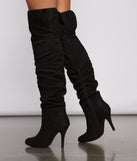 Essential Over the Knee Stiletto Heel Boots are chic ladies' shoes to complete your best 2023 outfits. They come in a variety of trendy women's shoe styles like platforms and dressy low-heels, & are available in wide widths for better comfort.