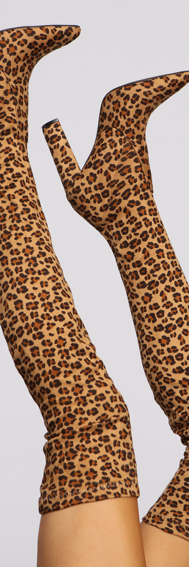 Feline Fierce Over the Knee Boots are chic ladies' shoes to complete your best 2023 outfits. They come in a variety of trendy women's shoe styles like platforms and dressy low-heels, & are available in wide widths for better comfort.