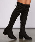 Stylish Must-Have Over The Knee Block Heel Boots are chic ladies' shoes to complete your best 2023 outfits. They come in a variety of trendy women's shoe styles like platforms and dressy low-heels, & are available in wide widths for better comfort.