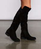 In the Details 50/50 Lace Back Boots are chic ladies' shoes to complete your best 2023 outfits. They come in a variety of trendy women's shoe styles like platforms and dressy low-heels, & are available in wide widths for better comfort.