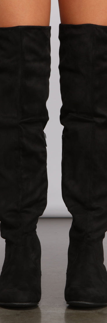 Basic Babe Faux Suede Boots are chic ladies' shoes to complete your best 2023 outfits. They come in a variety of trendy women's shoe styles like platforms and dressy low-heels, & are available in wide widths for better comfort.