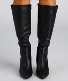 Sleek And Trendy Below-The-Knee Boots are chic ladies' shoes to complete your best 2023 outfits. They come in a variety of trendy women's shoe styles like platforms and dressy low-heels, & are available in wide widths for better comfort.
