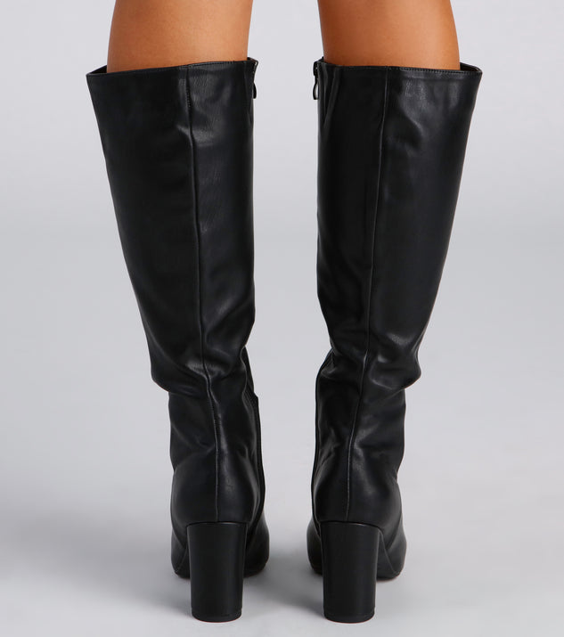 Women's below the knee on sale boots