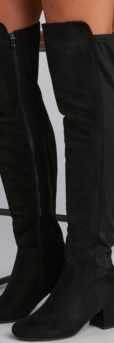 Trendsetter 50/50 Knee-High Boots are chic ladies' shoes to complete your best 2023 outfits. They come in a variety of trendy women's shoe styles like platforms and dressy low-heels, & are available in wide widths for better comfort.