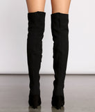 50/50 Trendy Stunner Over The Knee Boots are chic ladies' shoes to complete your best 2023 outfits. They come in a variety of trendy women's shoe styles like platforms and dressy low-heels, & are available in wide widths for better comfort.