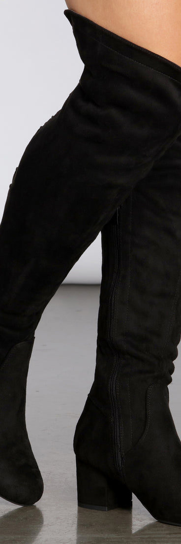 Chic Touch Lace-Up Knee High Boots are chic ladies' shoes to complete your best 2023 outfits. They come in a variety of trendy women's shoe styles like platforms and dressy low-heels, & are available in wide widths for better comfort.