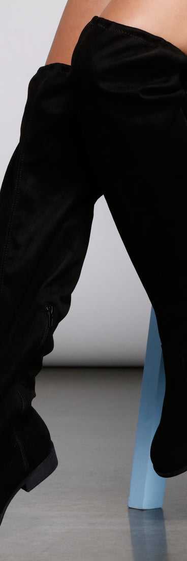 Simply Stylish Faux Suede Wide-Fit Boots are chic ladies' shoes to complete your best 2023 outfits. They come in a variety of trendy women's shoe styles like platforms and dressy low-heels, & are available in wide widths for better comfort.