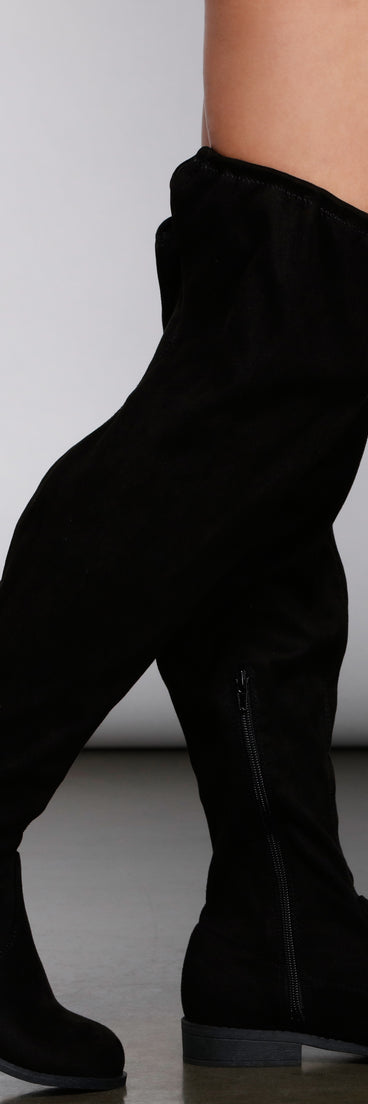 Simply Stylish Faux Suede Wide-Fit Boots are chic ladies' shoes to complete your best 2023 outfits. They come in a variety of trendy women's shoe styles like platforms and dressy low-heels, & are available in wide widths for better comfort.