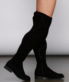 Simply Stylish Faux Suede Wide-Fit Boots are chic ladies' shoes to complete your best 2023 outfits. They come in a variety of trendy women's shoe styles like platforms and dressy low-heels, & are available in wide widths for better comfort.