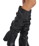 Check It Slouch Boots for 2022 festival outfits, festival dress, outfits for raves, concert outfits, and/or club outfits