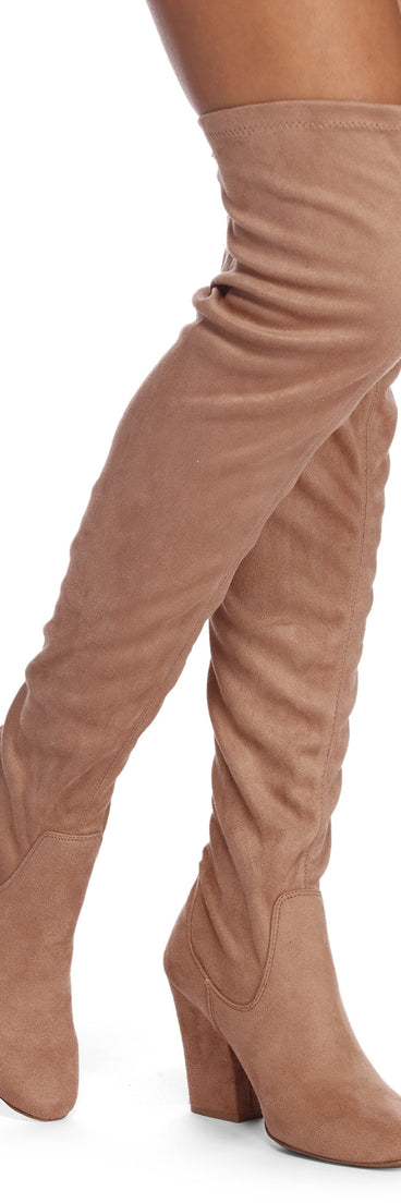 Stepping In Faux Suede Boots are chic ladies' shoes to complete your best 2023 outfits. They come in a variety of trendy women's shoe styles like platforms and dressy low-heels, & are available in wide widths for better comfort.