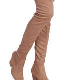 Stepping In Faux Suede Boots are chic ladies' shoes to complete your best 2023 outfits. They come in a variety of trendy women's shoe styles like platforms and dressy low-heels, & are available in wide widths for better comfort.