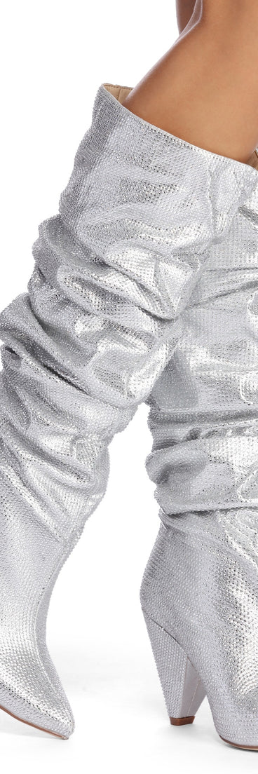Strike It Rich Rhinestone Boots for 2022 festival outfits, festival dress, outfits for raves, concert outfits, and/or club outfits