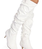 Step Up Tall Slouched Boots are chic ladies' shoes to complete your best 2023 outfits. They come in a variety of trendy women's shoe styles like platforms and dressy low-heels, & are available in wide widths for better comfort.