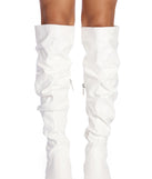 Step Up Tall Slouched Boots are chic ladies' shoes to complete your best 2023 outfits. They come in a variety of trendy women's shoe styles like platforms and dressy low-heels, & are available in wide widths for better comfort.