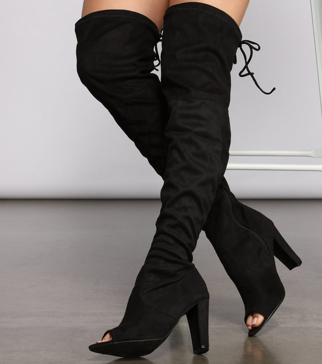 High Fashion Peep Toe Boots are chic ladies' shoes to complete your best 2023 outfits. They come in a variety of trendy women's shoe styles like platforms and dressy low-heels, & are available in wide widths for better comfort.