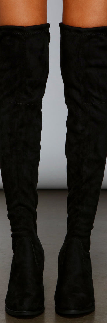 Need That Over-The-Knee Stacked Heel Boots are chic ladies' shoes to complete your best 2023 outfits. They come in a variety of trendy women's shoe styles like platforms and dressy low-heels, & are available in wide widths for better comfort.