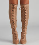 Elevated And Trendy Lace-Up Stiletto Boots are chic ladies' shoes to complete your best 2023 outfits. They come in a variety of trendy women's shoe styles like platforms and dressy low-heels, & are available in wide widths for better comfort.