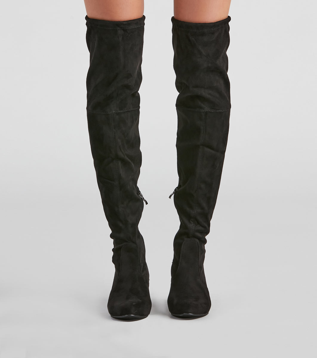 Contemporary Over The Knee Boots
