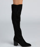 High Fashion Faux Suede Stacked Heel Boots are chic ladies' shoes to complete your best 2023 outfits. They come in a variety of trendy women's shoe styles like platforms and dressy low-heels, & are available in wide widths for better comfort.