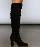 Hitting The Mark Faux Suede Boots are chic ladies' shoes to complete your best 2023 outfits. They come in a variety of trendy women's shoe styles like platforms and dressy low-heels, & are available in wide widths for better comfort.