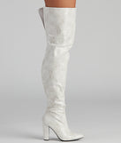 Major Sass Snake Print Faux Leather Boots are chic ladies' shoes to complete your best 2023 outfits. They come in a variety of trendy women's shoe styles like platforms and dressy low-heels, & are available in wide widths for better comfort.