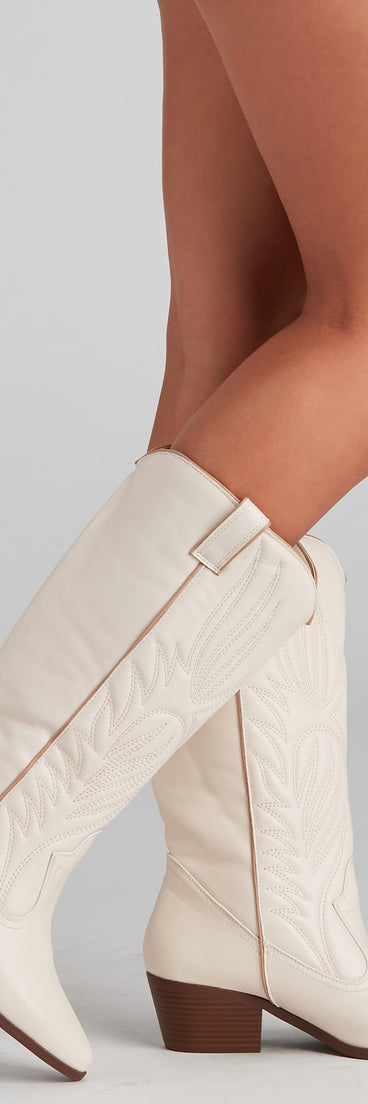 Darn-Tootin' Cute Western Boots is a trendy pick to create 2023 concert outfits, festival dresses, outfits for raves, or to complete your best party outfits or clubwear!