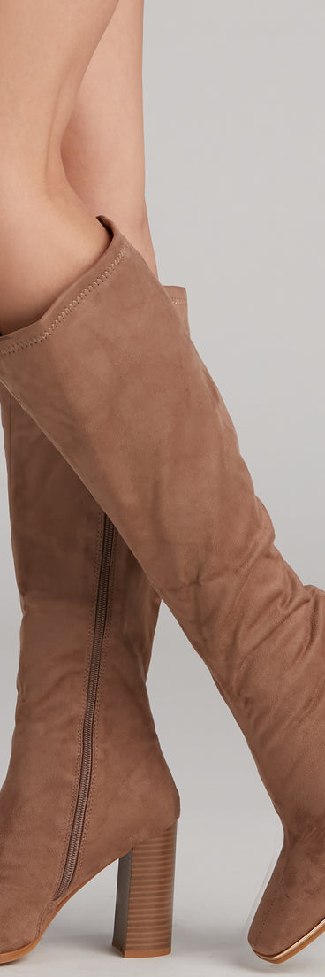 Stylish Day Faux Suede Boots are chic ladies' shoes to complete your best 2023 outfits. They come in a variety of trendy women's shoe styles like platforms and dressy low-heels, & are available in wide widths for better comfort.