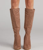 Stylish Day Faux Suede Boots are chic ladies' shoes to complete your best 2023 outfits. They come in a variety of trendy women's shoe styles like platforms and dressy low-heels, & are available in wide widths for better comfort.