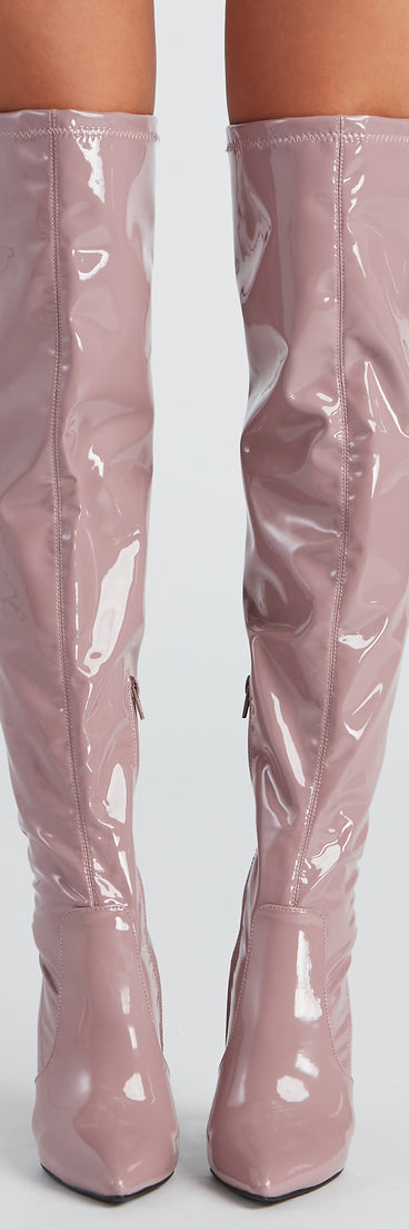 Sleek Goals Over the Knee Boots are chic ladies' shoes to complete your best 2023 outfits. They come in a variety of trendy women's shoe styles like platforms and dressy low-heels, & are available in wide widths for better comfort.