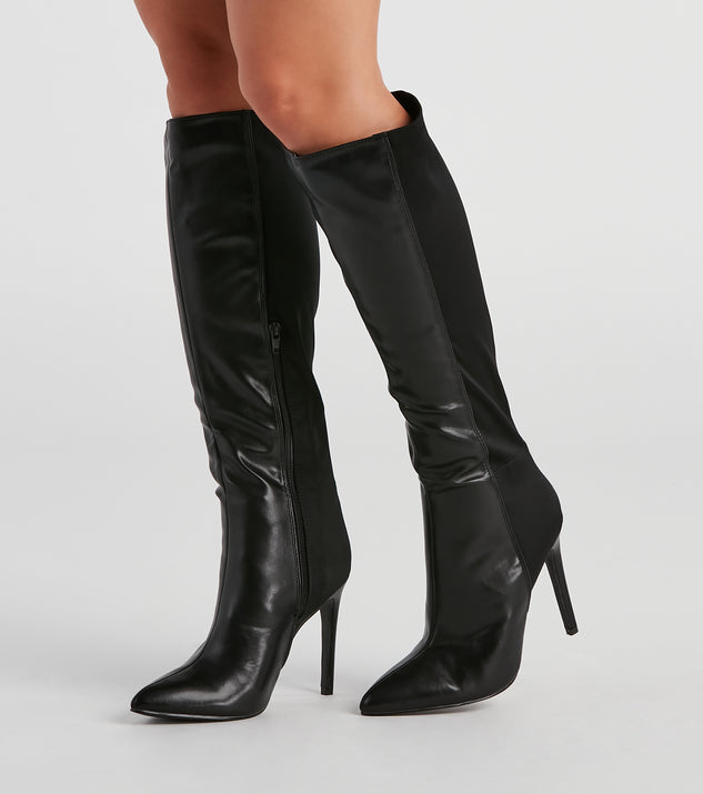 Make It Slay 50/50 Stiletto Boots are chic ladies' shoes to complete your best 2023 outfits. They come in a variety of trendy women's shoe styles like platforms and dressy low-heels, & are available in wide widths for better comfort.