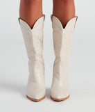 On That Western Trend Cowboy Boots are chic ladies' shoes to complete your best 2023 outfits. They come in a variety of trendy women's shoe styles like platforms and dressy low-heels, & are available in wide widths for better comfort.
