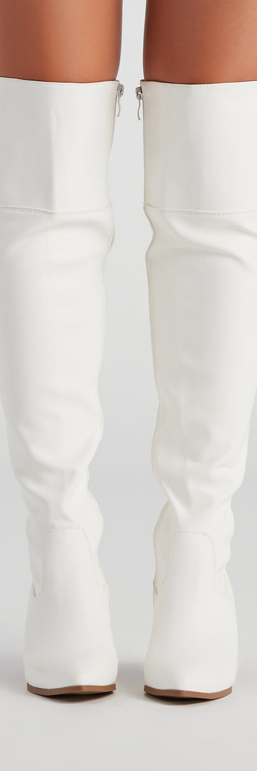 Retro Babe Over-The-Knee Boots are chic ladies' shoes to complete your best 2023 outfits. They come in a variety of trendy women's shoe styles like platforms and dressy low-heels, & are available in wide widths for better comfort.