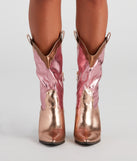Howdy Partner Metallic Cowgirl Boots are chic ladies' shoes to complete your best 2023 outfits. They come in a variety of trendy women's shoe styles like platforms and dressy low-heels, & are available in wide widths for better comfort.