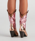 Howdy Partner Metallic Cowgirl Boots are chic ladies' shoes to complete your best 2023 outfits. They come in a variety of trendy women's shoe styles like platforms and dressy low-heels, & are available in wide widths for better comfort.