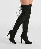 Stacked On Style Lace-Up Boots is a trendy pick to create 2023 concert outfits, festival dresses, outfits for raves, or to complete your best party outfits or clubwear!