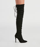 Stacked On Style Lace-Up Boots are chic ladies' shoes to complete your best 2023 outfits. They come in a variety of trendy women's shoe styles like platforms and dressy low-heels, & are available in wide widths for better comfort.