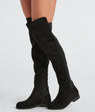 Top Fashion Over-The-Knee Boots is a trendy pick to create 2023 concert outfits, festival dresses, outfits for raves, or to complete your best party outfits or clubwear!